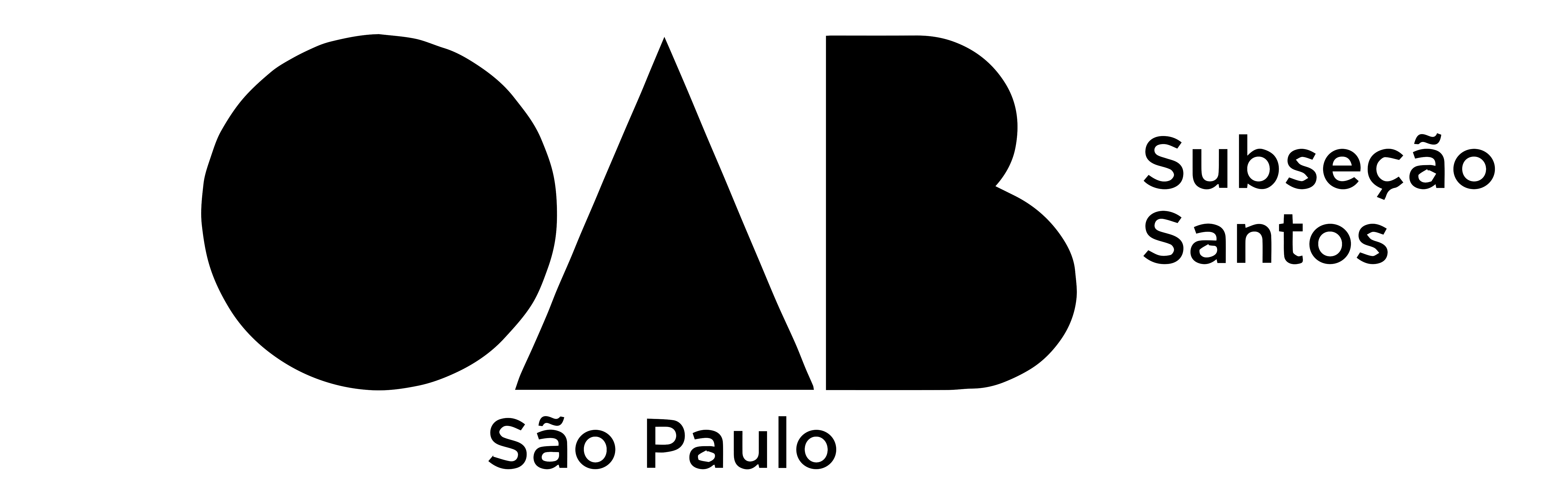 Logo OAB - Santos
